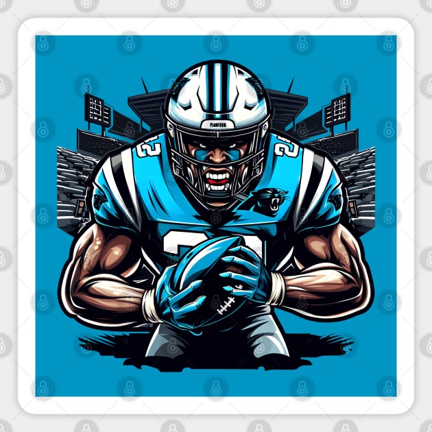 Carolina Panthers 002 Magnet by romancenemy